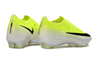 Unisex Nike Air Zoom Mercurial Vapor 17 Elite FG Firm Ground Low-Tops Football Boots - Yellow/Vibrant Yellow/Sleek Black
