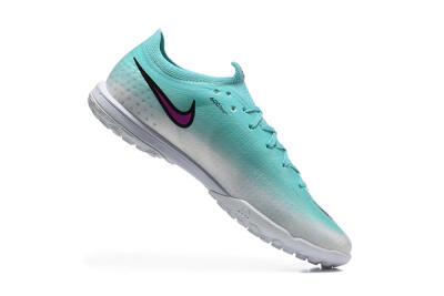 Unisex Nike Air Zoom Mercurial Vapor 17 Elite TF Artificial Turf Low-Tops Football Shoes - Aqua/Turquoise Dream/Purple Flash