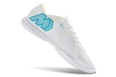 Unisex Nike Air Zoom Mercurial Superfly 11 Elite TF Artificial Turf Low-Tops Football Shoes - White/Aqua Breeze/Icy Blue