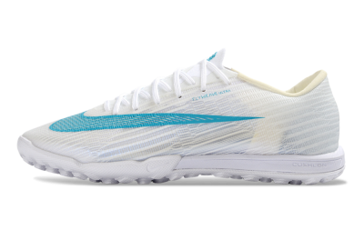 Unisex Nike Air Zoom Mercurial Superfly 11 Elite TF Artificial Turf Low-Tops Football Shoes - White/Aqua Breeze/Icy Blue
