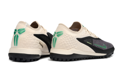 Unisex Nike Phantom 6 Elite Low TF Artificial Turf Low-Tops Football Shoes - Beige/Charcoal Gray/Lime Green
