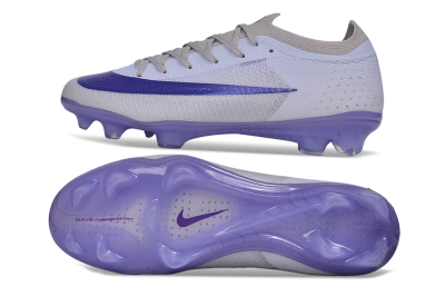 Unisex Nike Air Zoom Mercurial Vapor 17 Elite FG Firm Ground Low-Tops Football Boots - Purple/Light Peach/Pastel Purple