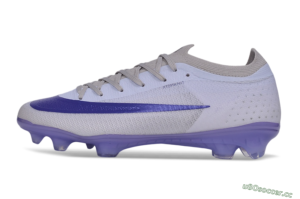 Unisex Nike Air Zoom Mercurial Vapor 17 Elite FG Firm Ground Low-Tops Football Boots - Purple/Light Peach/Pastel Purple 0