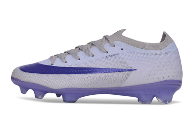 Unisex Nike Air Zoom Mercurial Vapor 17 Elite FG Firm Ground Low-Tops Football Boots - Purple/Light Peach/Pastel Purple