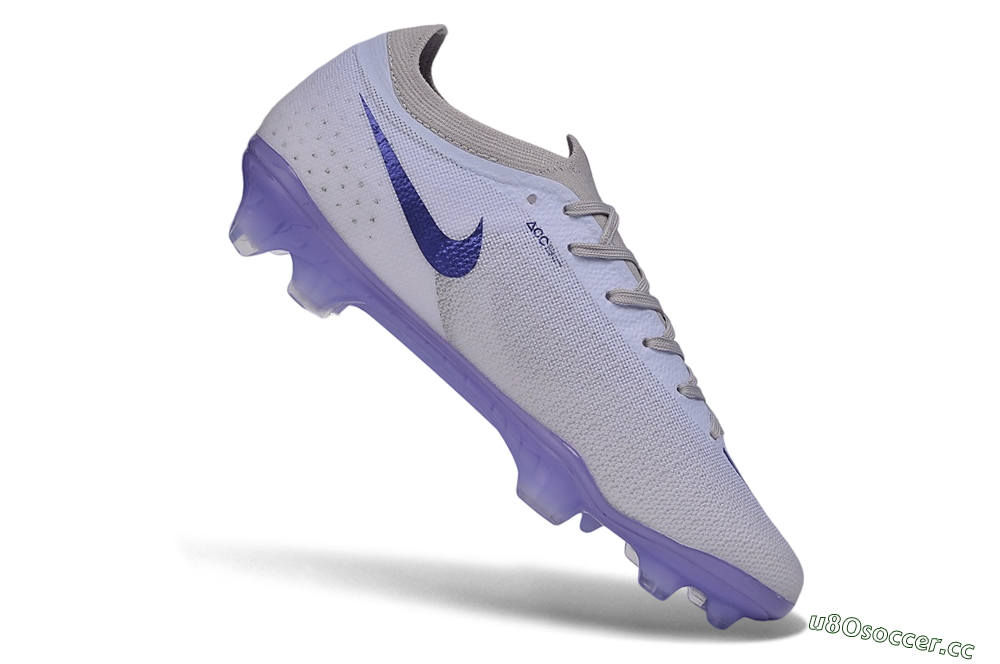 Unisex Nike Air Zoom Mercurial Vapor 17 Elite FG Firm Ground Low-Tops Football Boots - Purple/Light Peach/Pastel Purple 4