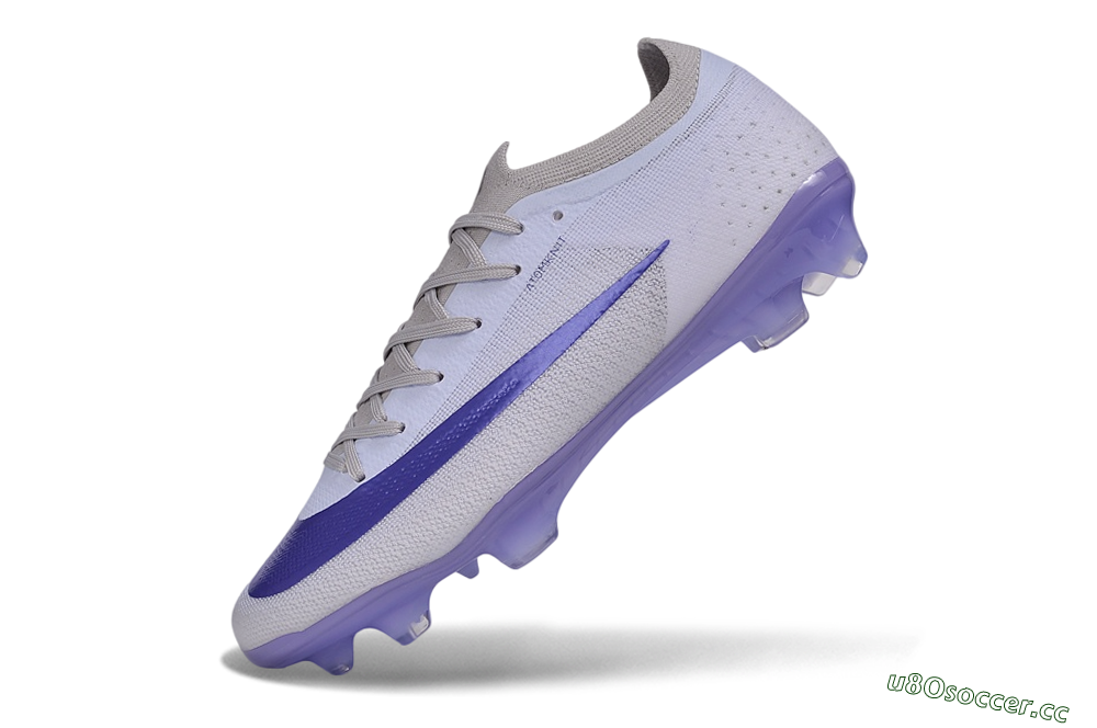 Unisex Nike Air Zoom Mercurial Vapor 17 Elite FG Firm Ground Low-Tops Football Boots - Purple/Light Peach/Pastel Purple 5