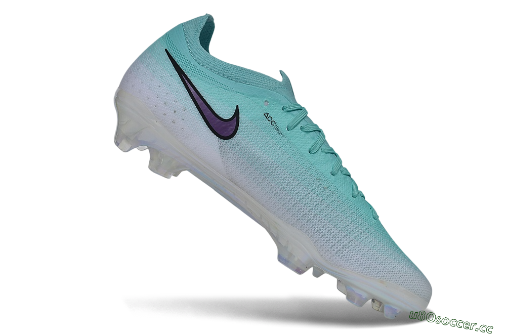 Unisex Nike Air Zoom Mercurial Vapor 17 Elite FG Firm Ground Low-Tops Football Boots - Turquoise/Aurora Green/Iris Purple 4