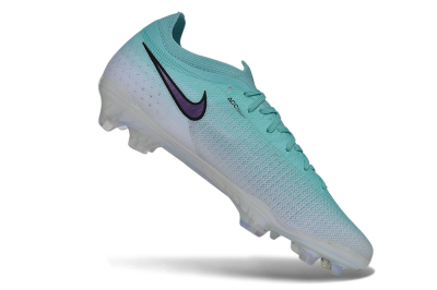 Unisex Nike Air Zoom Mercurial Vapor 17 Elite FG Firm Ground Low-Tops Football Boots - Turquoise/Aurora Green/Iris Purple