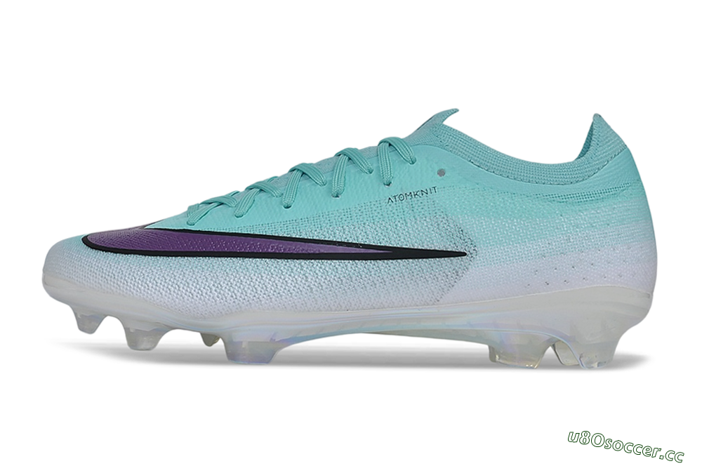Unisex Nike Air Zoom Mercurial Vapor 17 Elite FG Firm Ground Low-Tops Football Boots - Turquoise/Aurora Green/Iris Purple 0