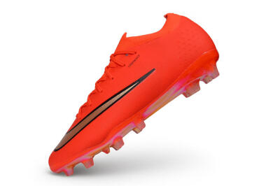 Men's Nike Air Zoom Mercurial Vapor 17 Elite AG Artificial Grass Low-Tops Football Boots - Orange/Bright Crimson/Metallic Copper