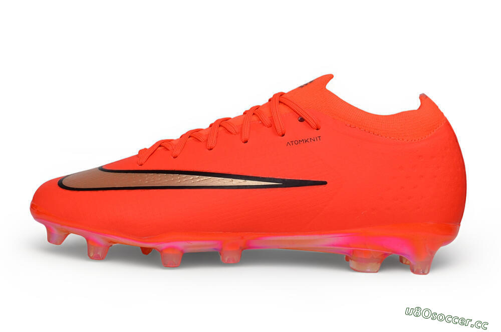 Men's Nike Air Zoom Mercurial Vapor 17 Elite AG Artificial Grass Low-Tops Football Boots - Orange/Bright Crimson/Metallic Copper 0