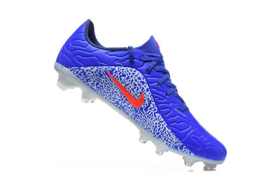 Men's Nike Tiempo Legend 11 Elite FG Firm Ground Low-Tops Football Boots - Blue/Royal Blue/Bright Crimson