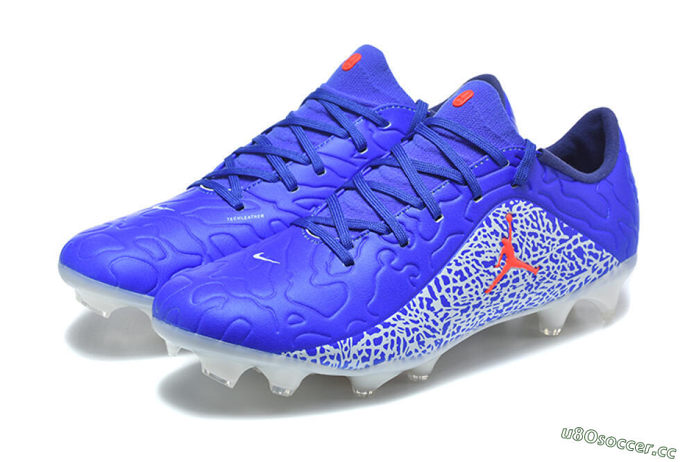 Men's Nike Tiempo Legend 11 Elite FG Firm Ground Low-Tops Football Boots - Blue/Royal Blue/Bright Crimson 5