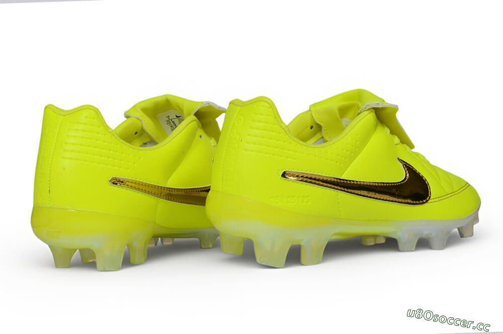 Men's Nike Tiempo Legend SE FG Firm Ground Low-Tops Football Boots - Yellow/Volt/Metallic Gold 6