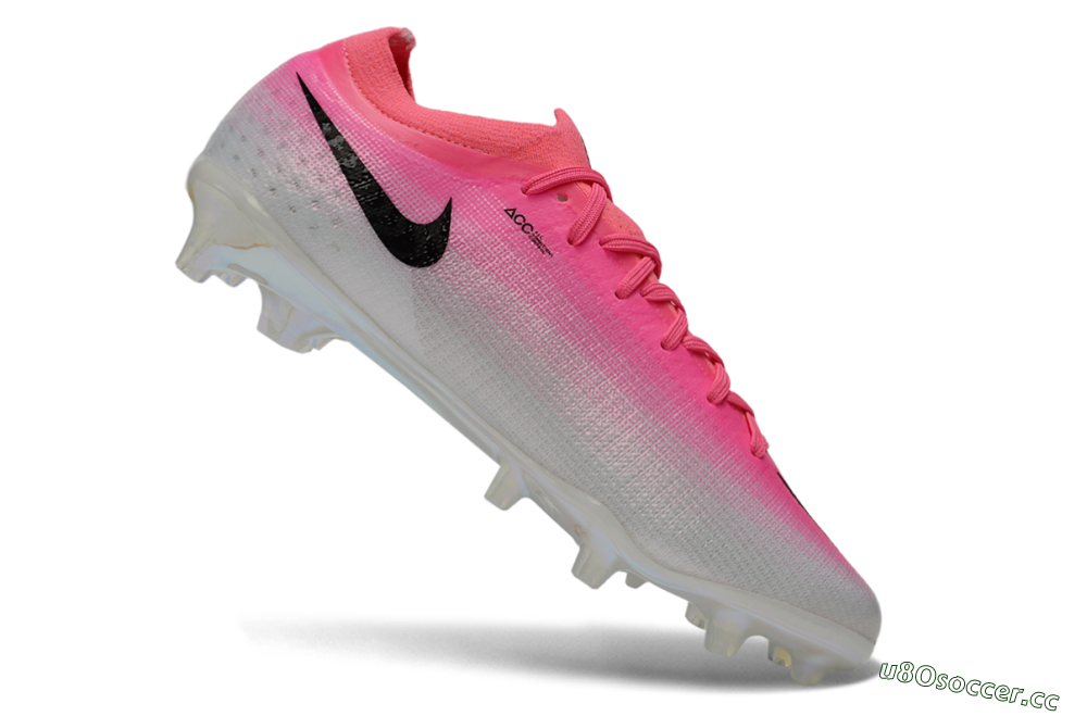Men's Nike Air Zoom Mercurial Vapor 17 Elite AG Artificial Grass Low-Tops Football Boots - Pink/Hyper Pink/White 4