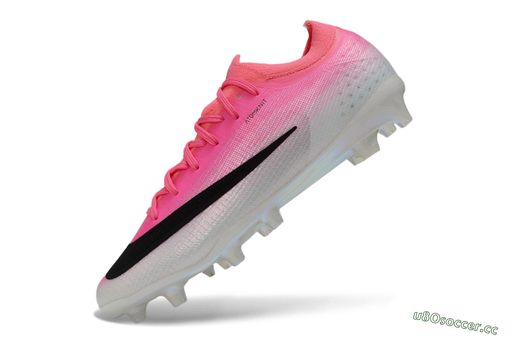 Men's Nike Air Zoom Mercurial Vapor 17 Elite AG Artificial Grass Low-Tops Football Boots - Pink/Hyper Pink/White 5