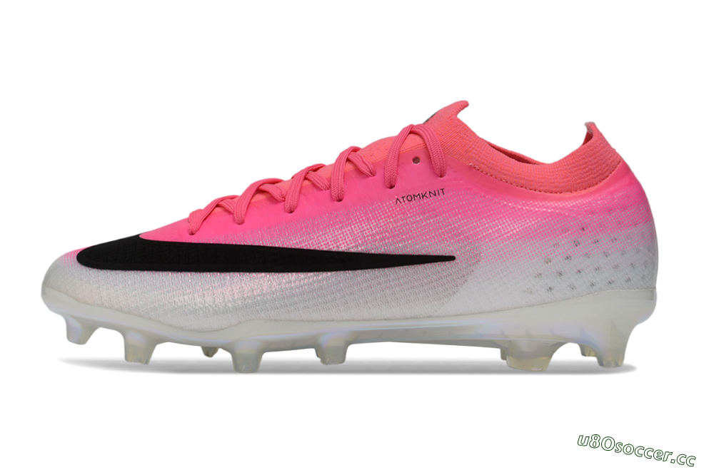 Men's Nike Air Zoom Mercurial Vapor 17 Elite AG Artificial Grass Low-Tops Football Boots - Pink/Hyper Pink/White 0