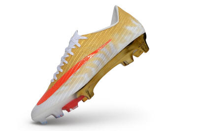 Unisex Nike Air Zoom Mercurial Superfly 11 Elite FG Firm Ground Low-Tops Football Boots - Gold/Metallic Gold/Bright Crimson