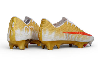 Unisex Nike Air Zoom Mercurial Superfly 11 Elite FG Firm Ground Low-Tops Football Boots - Gold/Metallic Gold/Bright Crimson
