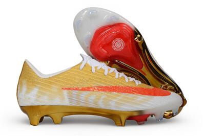 Unisex Nike Air Zoom Mercurial Superfly 11 Elite FG Firm Ground Low-Tops Football Boots - Gold/Metallic Gold/Bright Crimson