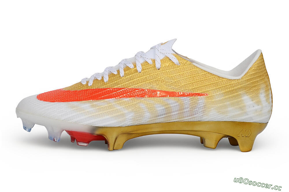 Unisex Nike Air Zoom Mercurial Superfly 11 Elite FG Firm Ground Low-Tops Football Boots - Gold/Metallic Gold/Bright Crimson 0