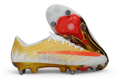 Men's Nike Air Zoom Mercurial Superfly 11 Elite SG Soft Ground Low-Tops Football Boots - Gold/Metallic Gold/Bright Crimson