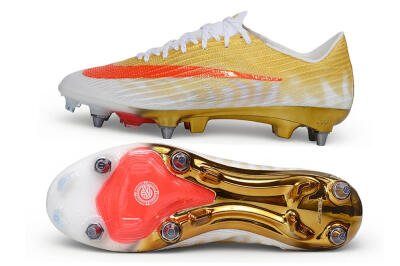Men's Nike Air Zoom Mercurial Superfly 11 Elite SG Soft Ground Low-Tops Football Boots - Gold/Metallic Gold/Bright Crimson