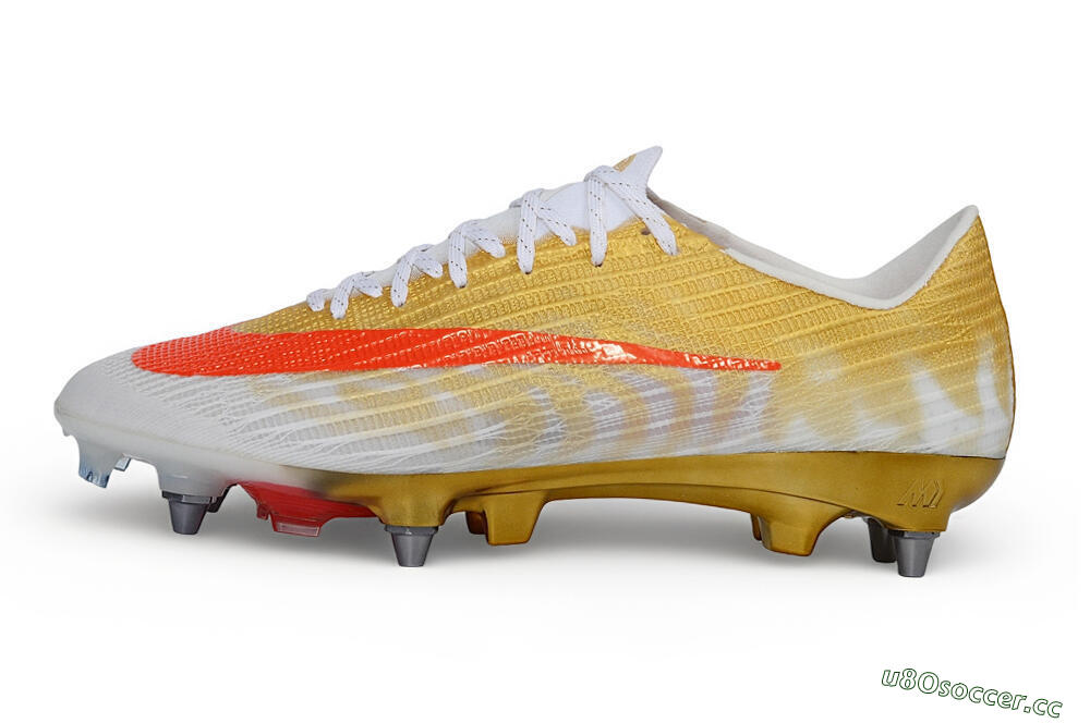 Men's Nike Air Zoom Mercurial Superfly 11 Elite SG Soft Ground Low-Tops Football Boots - Gold/Metallic Gold/Bright Crimson 0