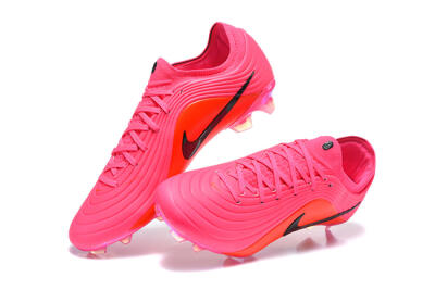 Men's Nike Tiempo Legend 11 Elite FG Firm Ground Low-Tops Football Boots - Pink/Hyper Pink/Sunset Glow