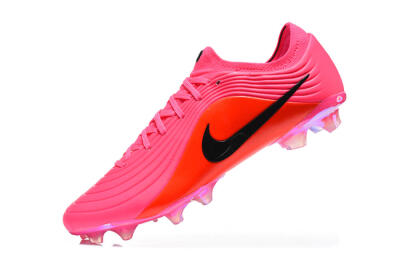 Men's Nike Tiempo Legend 11 Elite FG Firm Ground Low-Tops Football Boots - Pink/Hyper Pink/Sunset Glow