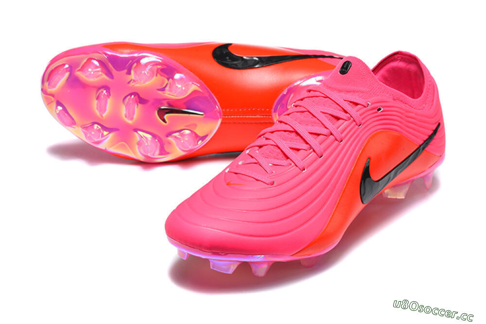 Men's Nike Tiempo Legend 11 Elite FG Firm Ground Low-Tops Football Boots - Pink/Hyper Pink/Sunset Glow 3