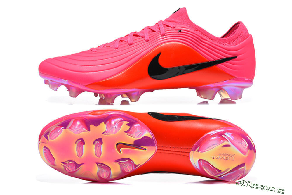 Men's Nike Tiempo Legend 11 Elite FG Firm Ground Low-Tops Football Boots - Pink/Hyper Pink/Sunset Glow 1