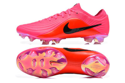 Men's Nike Tiempo Legend 11 Elite FG Firm Ground Low-Tops Football Boots - Pink/Hyper Pink/Sunset Glow