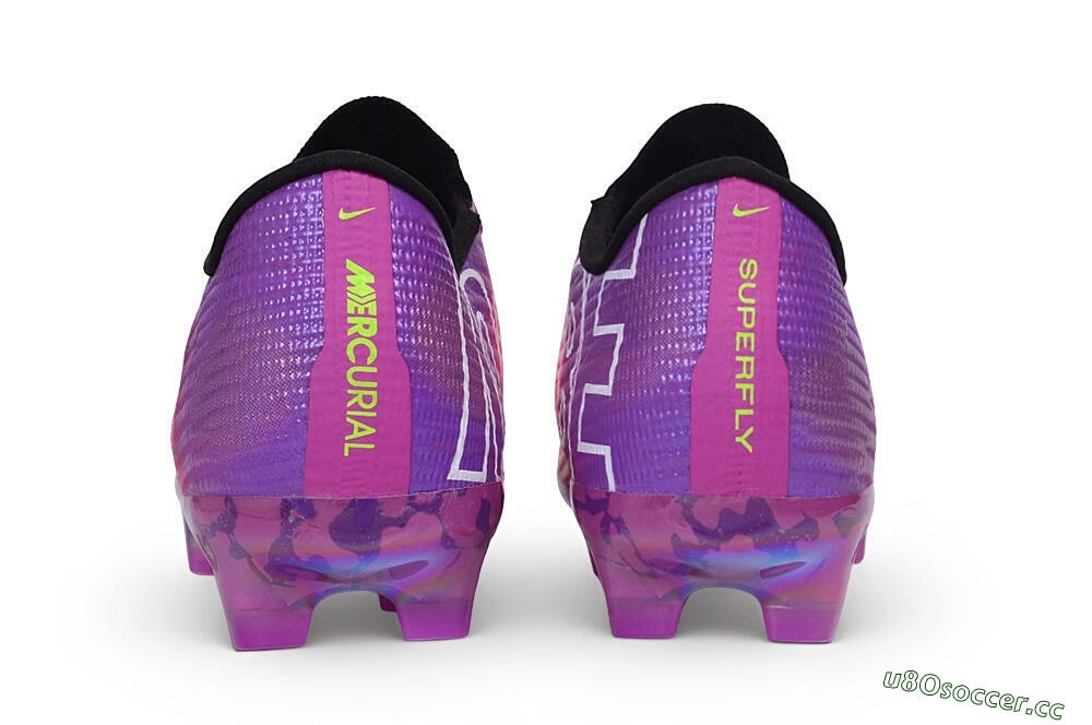 Unisex Nike Air Zoom Mercurial Superfly 11 Elite FG Firm Ground Low-Tops Football Boots - Purple/Digital Pink/Volt 5