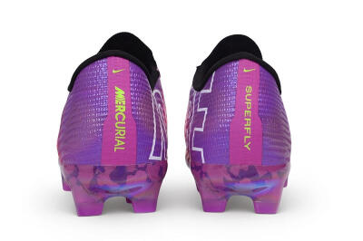Unisex Nike Air Zoom Mercurial Superfly 11 Elite FG Firm Ground Low-Tops Football Boots - Purple/Digital Pink/Volt