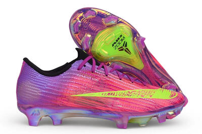 Unisex Nike Air Zoom Mercurial Superfly 11 Elite FG Firm Ground Low-Tops Football Boots - Purple/Digital Pink/Volt