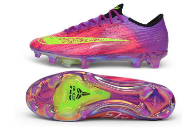 Unisex Nike Air Zoom Mercurial Superfly 11 Elite FG Firm Ground Low-Tops Football Boots - Purple/Digital Pink/Volt