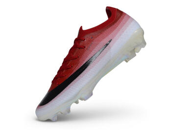 Unisex Nike Air Zoom Mercurial Vapor 17 Elite FG Firm Ground Low-Tops Football Boots - Red/University Red/White