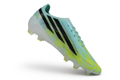 Adidas F50 Hyperfast Elite FG Firm Ground Low-Tops Football Boots - Turquoise/Mint Green/Electric Yellow
