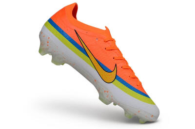 Unisex Nike Air Zoom Mercurial Vapor 17 Elite FG Firm Ground Low-Tops Football Boots - Orange/Bright Mango/Volt Blue
