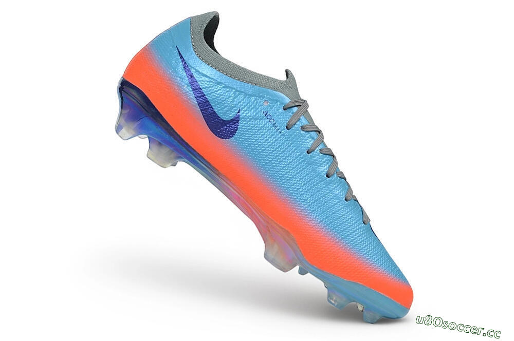 Unisex Nike Air Zoom Mercurial Vapor 17 Elite FG Firm Ground Low-Tops Football Boots - Blue/Clear Blue/Bright Crimson 4