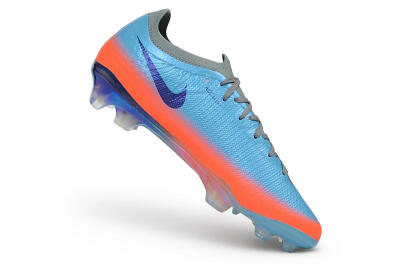Unisex Nike Air Zoom Mercurial Vapor 17 Elite FG Firm Ground Low-Tops Football Boots - Blue/Clear Blue/Bright Crimson