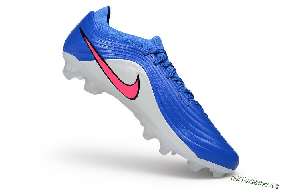 Unisex Nike Tiempo Legend 11 Elite FG Firm Ground Low-Tops Football Boots - Blue/Baltic Blue/Metallic Silver 4