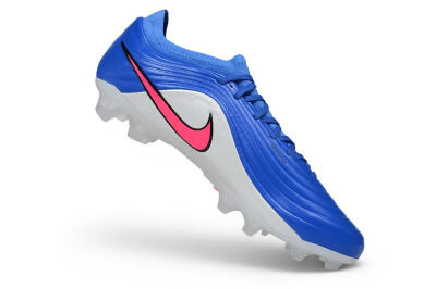 Unisex Nike Tiempo Legend 11 Elite FG Firm Ground Low-Tops Football Boots - Blue/Baltic Blue/Metallic Silver