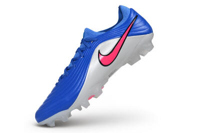Unisex Nike Tiempo Legend 11 Elite FG Firm Ground Low-Tops Football Boots - Blue/Baltic Blue/Metallic Silver