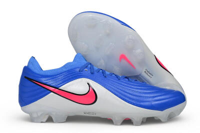 Unisex Nike Tiempo Legend 11 Elite FG Firm Ground Low-Tops Football Boots - Blue/Baltic Blue/Metallic Silver