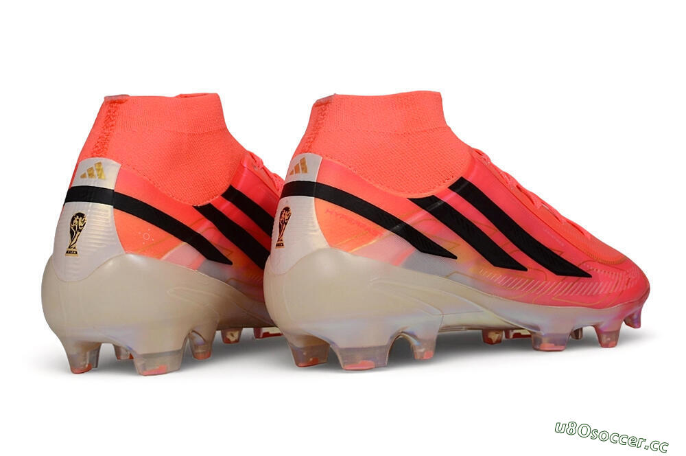 Unisex Adidas F50 Hyperfast Elite Laceless FG Firm Ground Low-Tops Football Boots - Pink/Solar Pink/Black 6