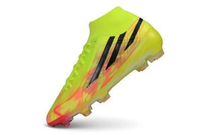 Unisex Adidas F50 Hyperfast Elite Laceless FG Firm Ground Low-Tops Football Boots - Yellow/Solar Yellow/Black