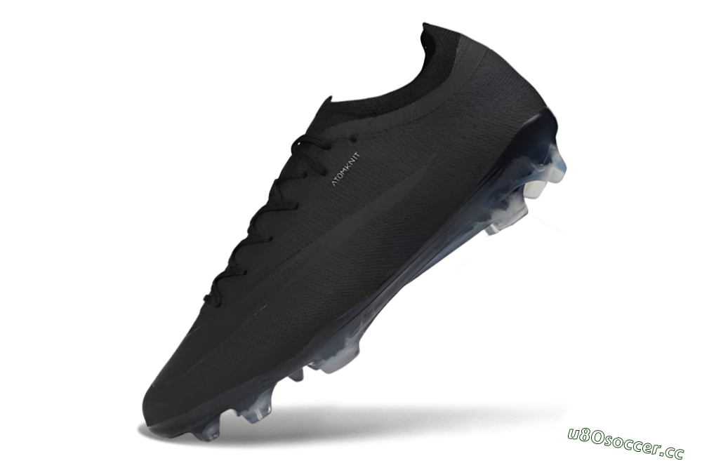 Unisex Nike Air Zoom Mercurial Vapor 17 Elite FG Firm Ground Low-Tops Football Boots - Black/Triple Black/Matte Black 5