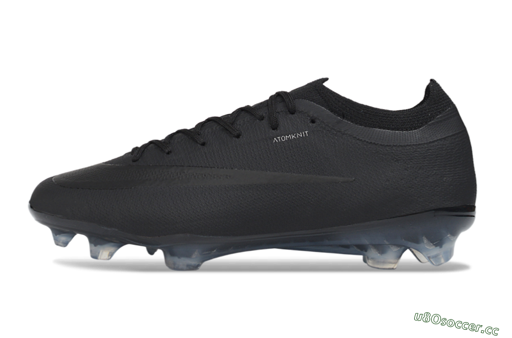 Unisex Nike Air Zoom Mercurial Vapor 17 Elite FG Firm Ground Low-Tops Football Boots - Black/Triple Black/Matte Black 0